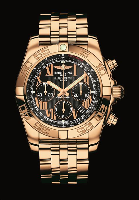 rose gold breitling replica|breitling chronomat 44 rose gold.